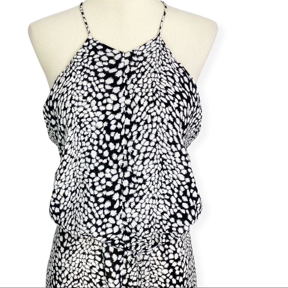ZIMMERMANN Halter Slip Mini Dress Printed Handkerchief Hem Size 8US 2 Zimmermann - Picture 3 of 12